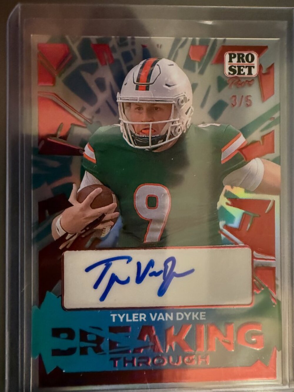 Tyler Van Dyke BT-TVD Auto | 2024 Pure Pro Set | Breaking Through 3/5